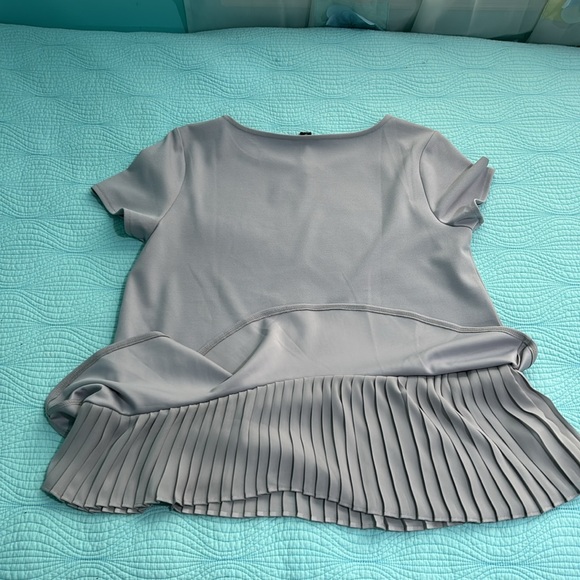 Ann Taylor top with pleated accents - Picture 5 of 6